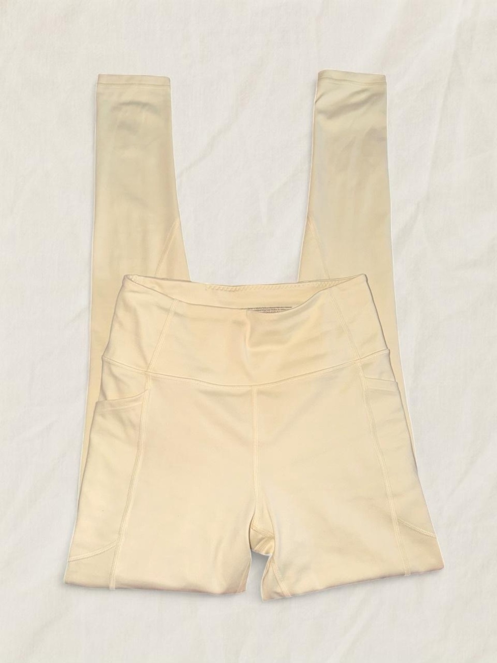 Victoria's Secret Butter Yellow High-Waist Leggings